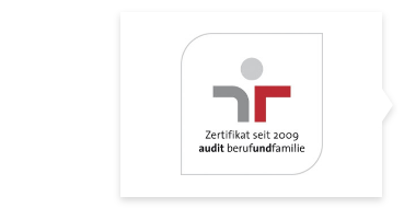 Siegel berufundfamilie gGmbH - Zertifizierung: Familienfreundliches Unternehmen